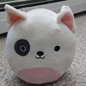 Squishmallows White and Pink Plush Toy